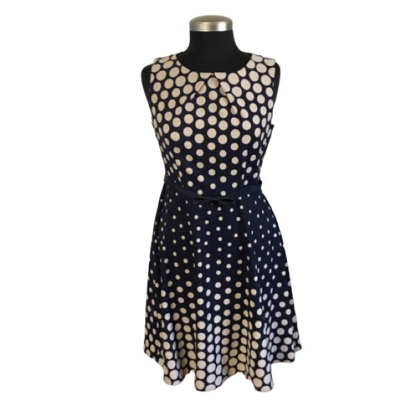 Signature Darby Dresses & Skirts - Signature Darby Polka Dot Dress and belt Size: 6